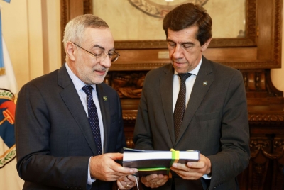 Agenda estrat&eacute;gica para Jujuy. Sadir recibi&oacute; al embajador de Brasil