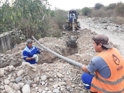 Nuevo bombeo, nexo y red de agua en Perico
