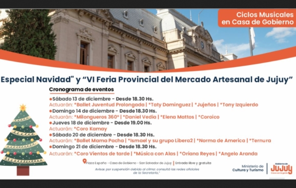 Comienza el Especial Navidad de los Ciclos Musicale