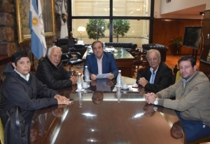 Bernis se reuni&oacute; con representantes de UPCN y CGT Jujuy