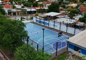 Finalizaron mejoras en clubes y polideportivos