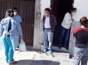 Recorren barrios juje&ntilde;os para mitigar contagios de Covid-19