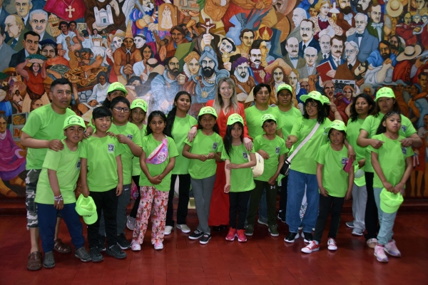 Estudiantes de El Aguilar visitaron la Legislatura