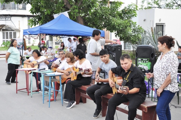 Cierre de talleres y feria de productos artesanales en el CPV Malvinas