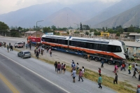 "Se cumpli&oacute; la promesa de Gerardo, las unidades llegaron a Volc&aacute;n", sostuvo Pablo Civetta