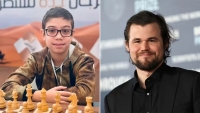 Impacto en el ajedrez: el argentino Faustino Oro, de 10 a&ntilde;os, derrot&oacute; a Magnus Carlsen, el mejor jugador del mundo