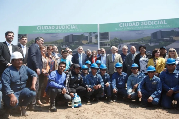 Se puso en marcha la construcci&oacute;n de la Ciudad Judicial