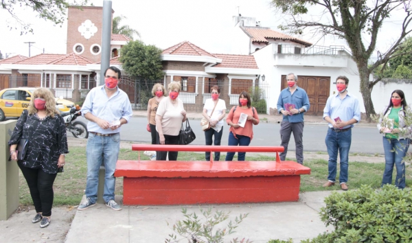 Contin&uacute;a campa&ntilde;a contra la violencia de g&eacute;nero