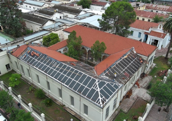 Obras en el San Roque, una inversi&oacute;n provincial clave e hist&oacute;rica