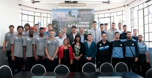 EQUIPOS DE OBRAS Y BOLIVIAR VISITARON AL INTENDENTE