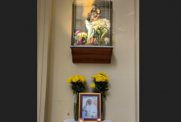 Gobierno de Jujuy. Juje&ntilde;os rezan por el descanso del Papa Francisco