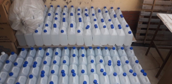 Entregan insumos de limpieza y bioseguridad para escuelas