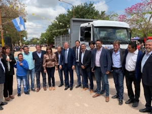 EL TALAR RECIBI&Oacute; UN CAMI&Oacute;N EN EL MARCO DE GIRSU