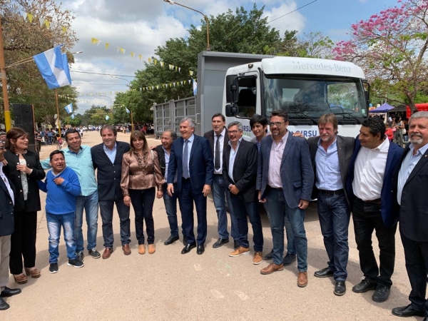 EL TALAR RECIBI&Oacute; UN CAMI&Oacute;N EN EL MARCO DE GIRSU