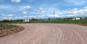 Obras de ruta de acceso a la planta en el Centro Ambiental Jujuy