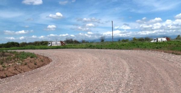Obras de ruta de acceso a la planta en el Centro Ambiental Jujuy