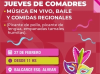 Jueves de Comadres en el Mercado Central &ldquo;6 de Agosto&rdquo;