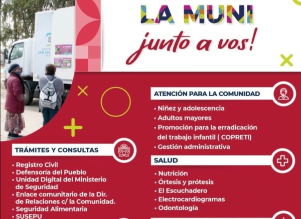 La Muni Junto a Vos llega a Alberdi