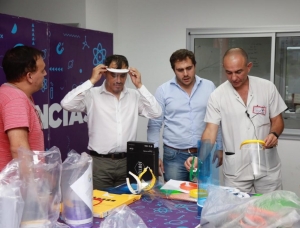 Voluntarios donaron elementos al sistema de salud
