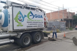 Agua Potable de Jujuy solucion&oacute; obstrucci&oacute;n cloacal intencional de extrema gravedad en Palpal&aacute;