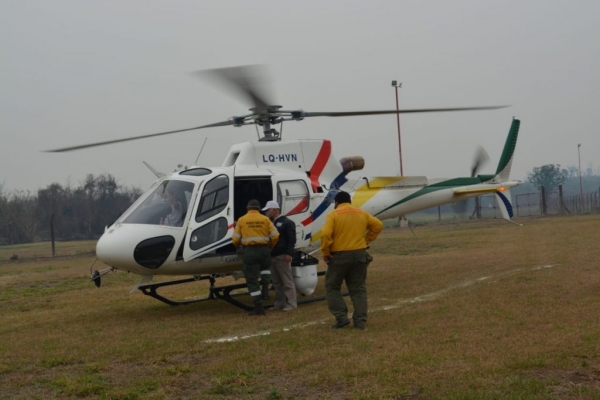 Contin&uacute;an trabajo de brigadistas frente a los grandes focos de incendios.