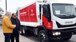 La Municipalidad incorporó dos nuevos camiones compactadores para fortalecer la recolección de residuos
