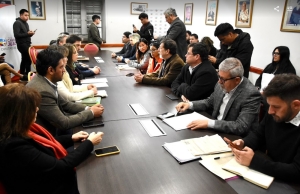 Diputados recibieron a integrantes del Colegio de Abogados