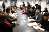 Diputados recibieron a integrantes del Colegio de Abogados