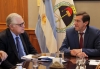 Sadir recibi&oacute; al economista L&oacute;pez Murphy