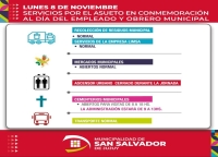 Servicios por el D&iacute;a del empleado Municipal