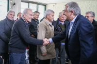 Gerardo Morales habl&oacute; ante empresarios y pymes industriales en Tres de Febrero