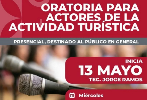 Sector tur&iacute;stico. Capacitaci&oacute;n gratuita en oratoria para actores