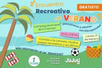 Encuentro Recreativo de Verano para j&oacute;venes y adultos con discapacidad