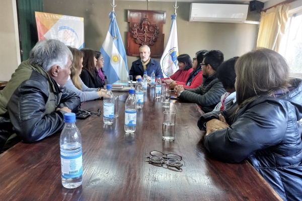Concejales recibieron a la nueva Comisi&oacute;n Directiva del Colegio de Profesores de Historia