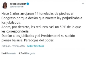 &ldquo;Nos tiraron piedras por la Movilidad jubilatoria y ahora las reducen por decreto"