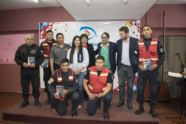RECONOCIMIENTO A JUJE&Ntilde;OS POR SU LABOR SOLIDARIA EN LA LUCHA CONTRA EL FUEGO EN BOLIVIA