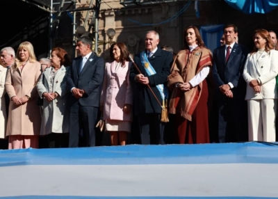 Sadir particip&oacute; de los actos por el D&iacute;a de la Independencia en Tucum&aacute;n