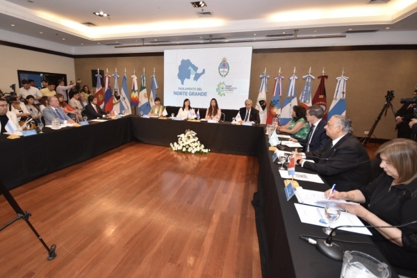 Haquim particip&oacute; del Parlamento del Norte Grande en Resistencia