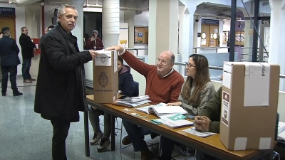 Alberto Fern&aacute;ndez: "Siempre que se vota, Argentina se transforma en un pa&iacute;s mejor"