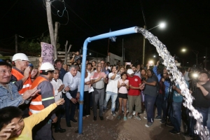 M&Aacute;S OBRAS DE AGUA POTABLE, CLOACAS E ILUMINACI&Oacute;N PARA SAN PEDRO