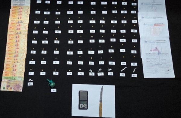 Desarticulan puntos de venta de droga