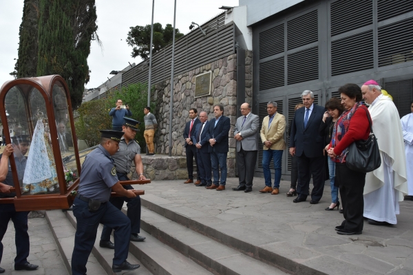 LA IMAGEN DE NUESTRA SE&Ntilde;ORA DEL ROSARIO DE RIO BLANCO Y PAYPAYA VISIT&Oacute; LA LEGISLATURA DE JUJUY