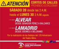 Calles c&eacute;ntricas con estacionamiento restringido