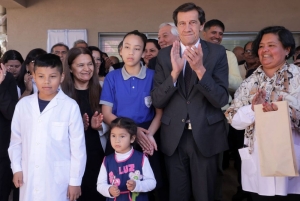 En San Juancito. Sadir inaugur&oacute; el nuevo edificio de la escuela rural N&deg; 327