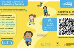 Marat&oacute;n - Caminata "Diabetes y Familia": abierta a todas las edades y a participar con las mascotas