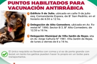 Comenz&oacute; campa&ntilde;a de vacunaci&oacute;n antirr&aacute;bica