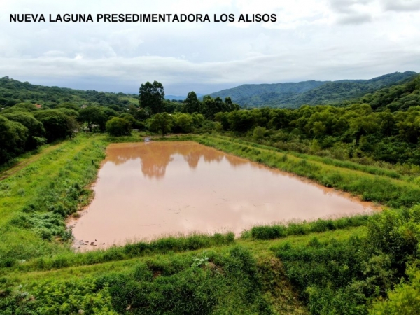 AGUA POTABLE FINALIZ&Oacute; LA CONSTRUCCI&Oacute;N DE UNA NUEVA LAGUNA PRESEDIMENTADORA EN LOS ALISOS