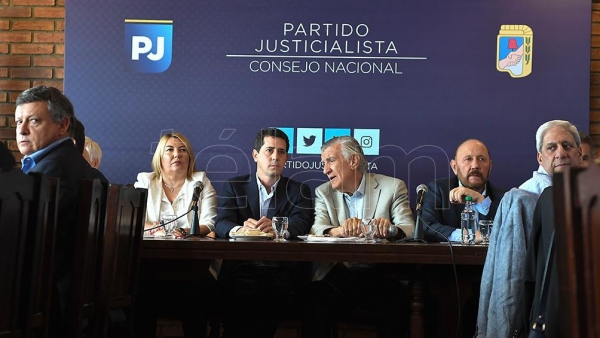 PJ: proclaman el triunfo de la lista encabezada por Alberto Fern&aacute;ndez