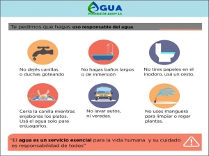 Piden cuidar el agua durante el &ldquo;aislamiento social"