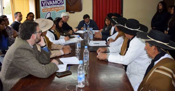 CONCEJALES RECIBIERON A INTEGRANTES DE LA FEDERACION GAUCHA